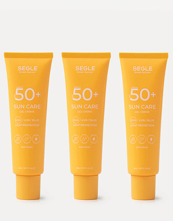 SEGLE Paket 3x sončnih krem SPF 50+